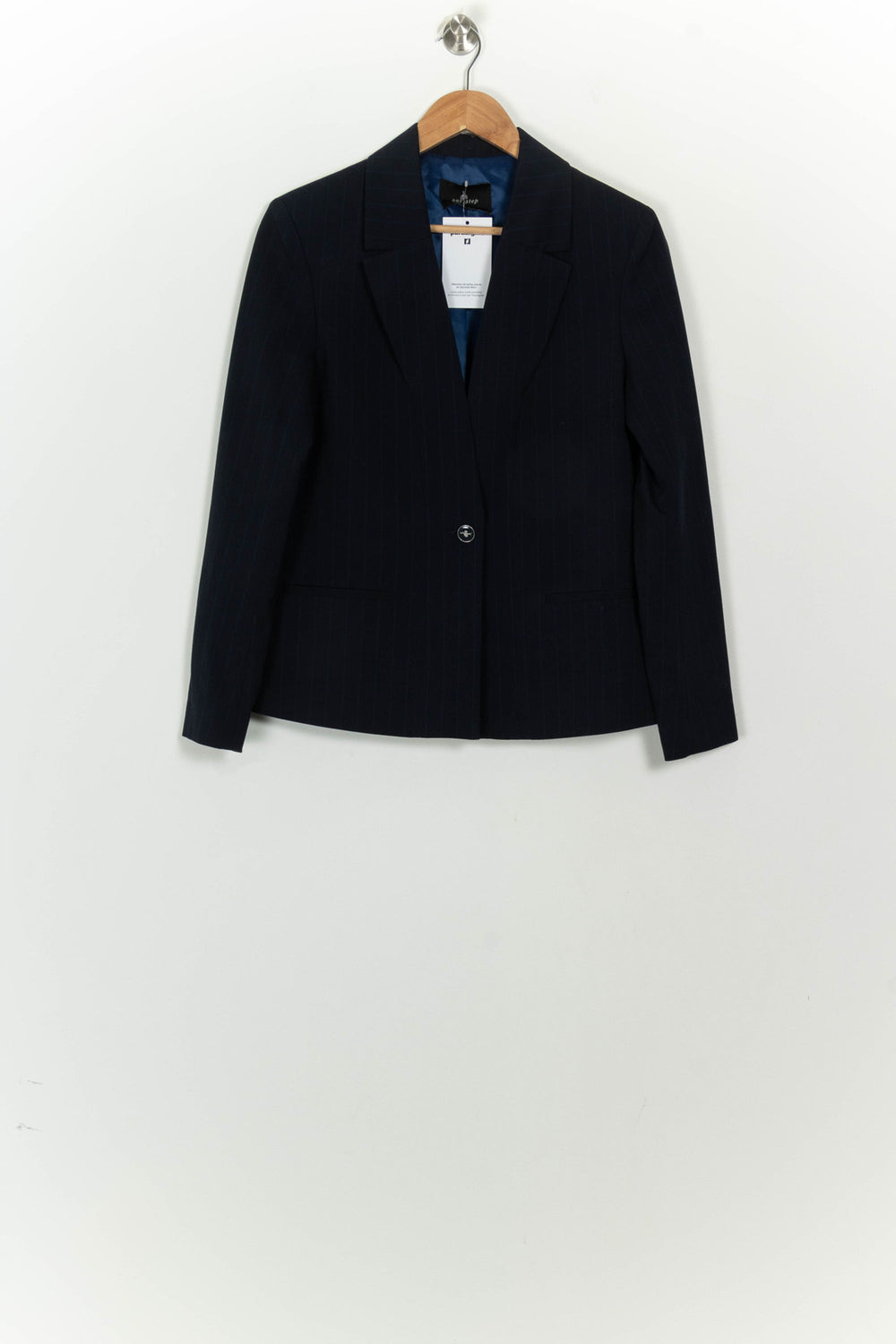 Veste de tailleur Bleu Marine - Taille M/38 de la marque One Step | PARAD125695 - Vendu par Paradigme - Image 2