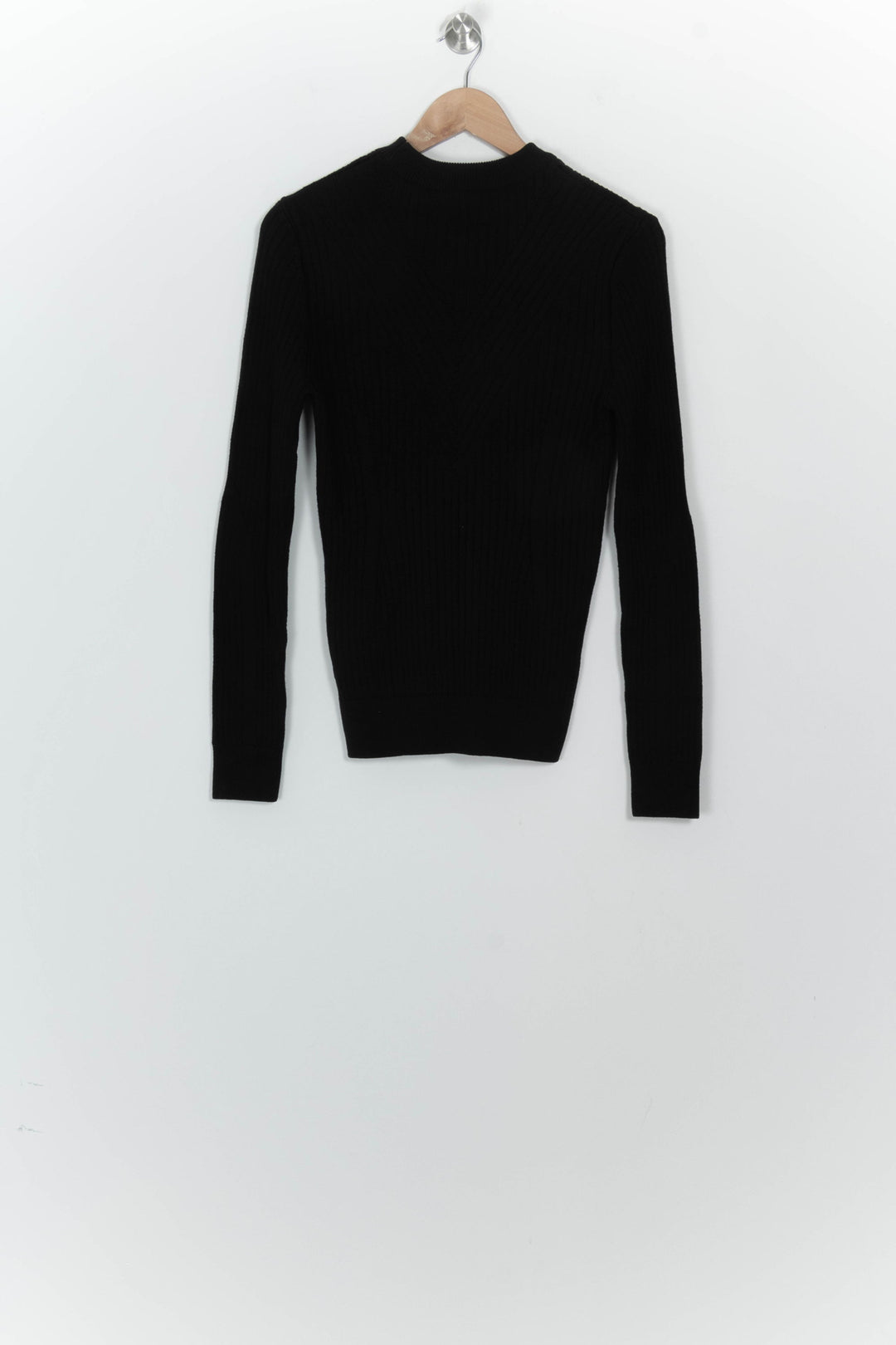 Pull Noir à Col Rond - Taille M/38 de la marque Fusalp | PARAD125699 - Vendu par Paradigme - Image 5