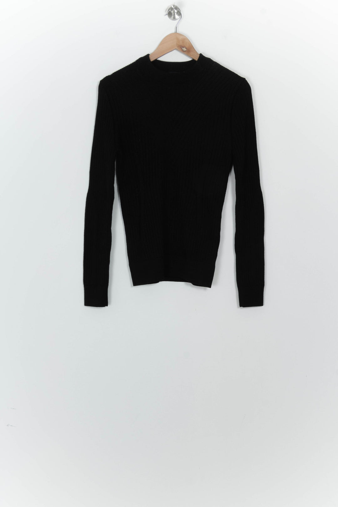 Pull Noir à Col Rond - Taille M/38 de la marque Fusalp | PARAD125699 - Vendu par Paradigme - Image 2