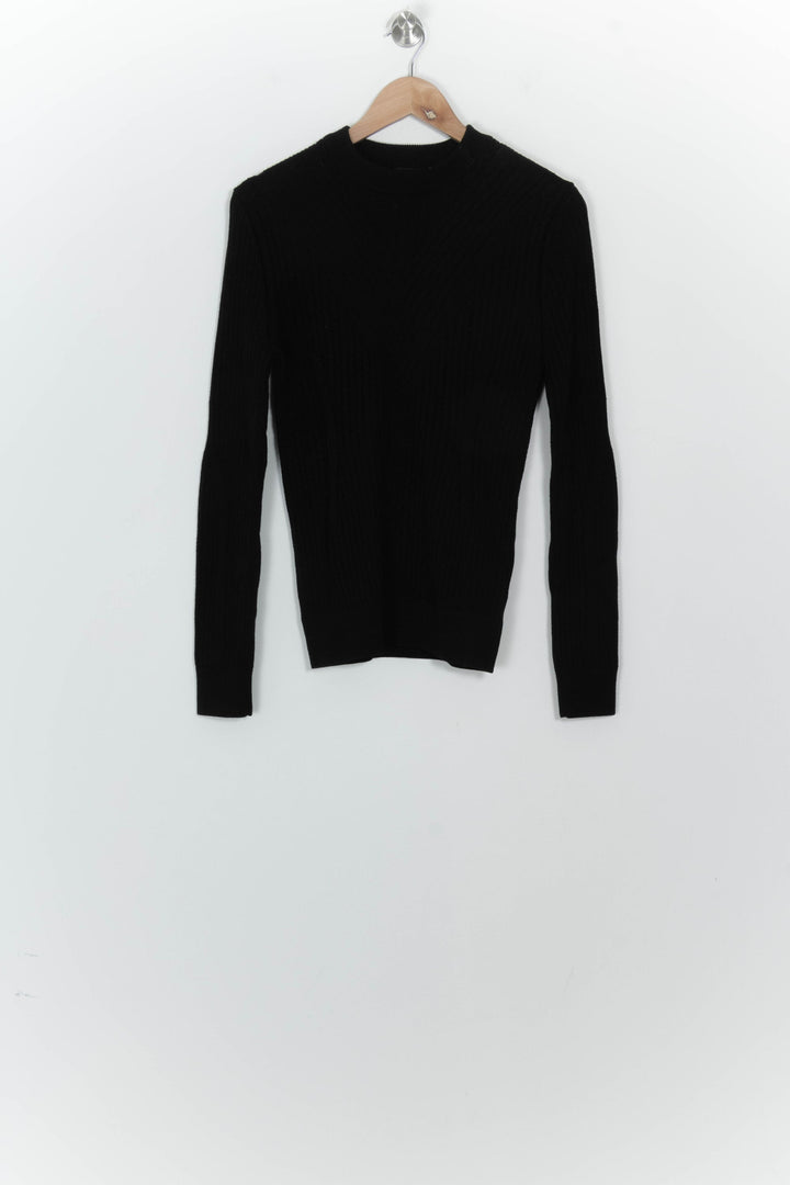Pull Noir à Col Rond - Taille M/38 de la marque Fusalp | PARAD125699 - Vendu par Paradigme - Image 2