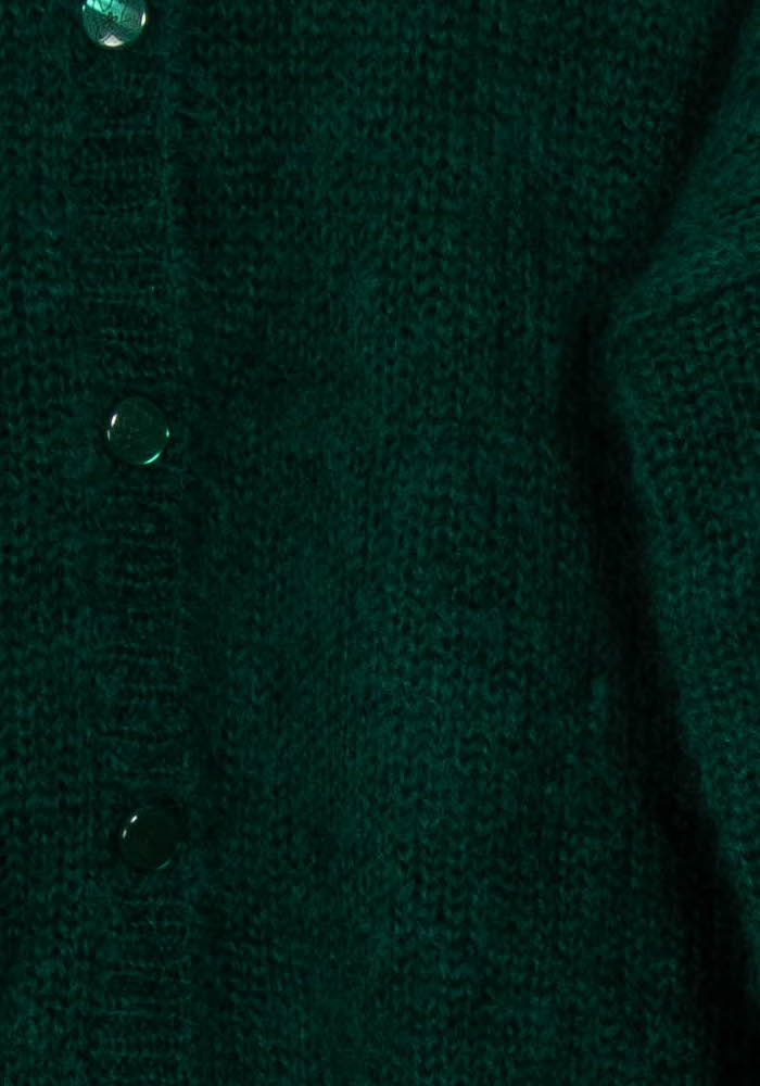 Cardigan Vert foncé - Taille S/36 de la marque Des petits hauts | PARAD125703 - Vendu par Paradigme - Image 3