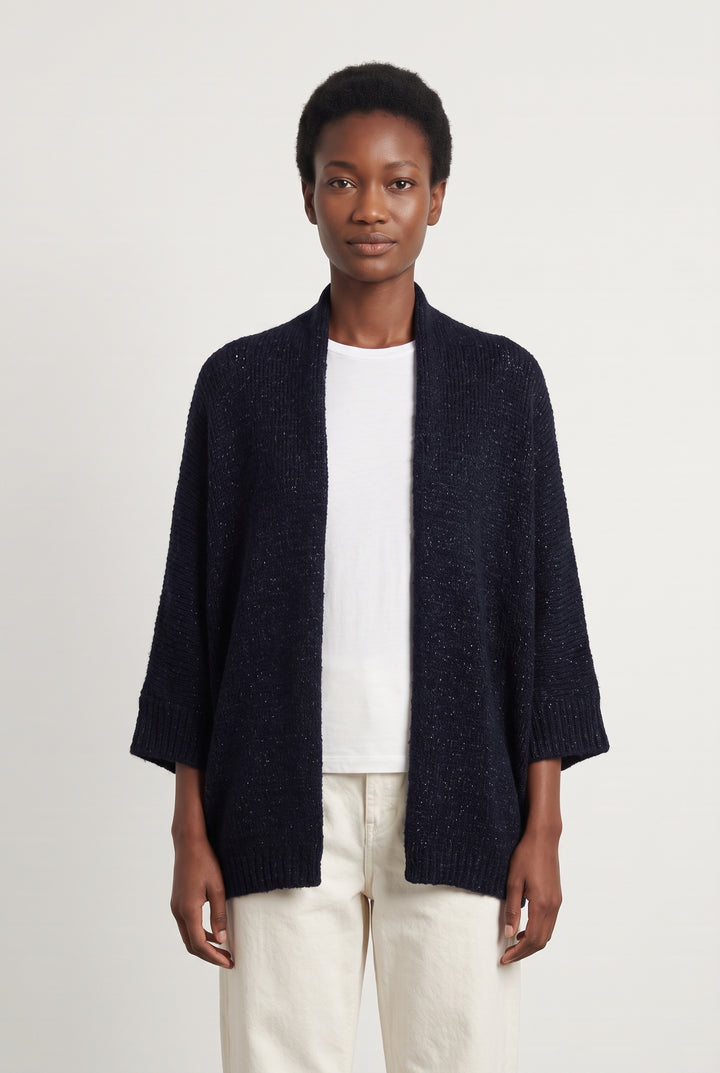Gilet Bleu - Taille S/36 de la marque La Fée Maraboutée | PARAD125707 - Vendu par Paradigme - Image 1
