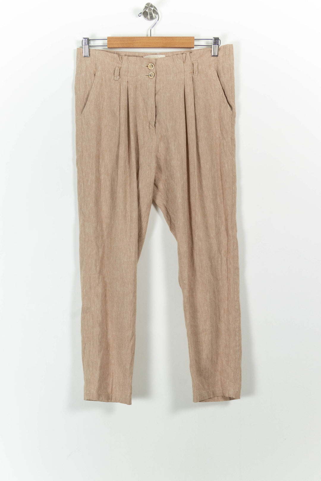 Pantalon Beige - Taille L/40 de la marque La Fée Maraboutée | PARAD12571 - Vendu par Paradigme - Image 2