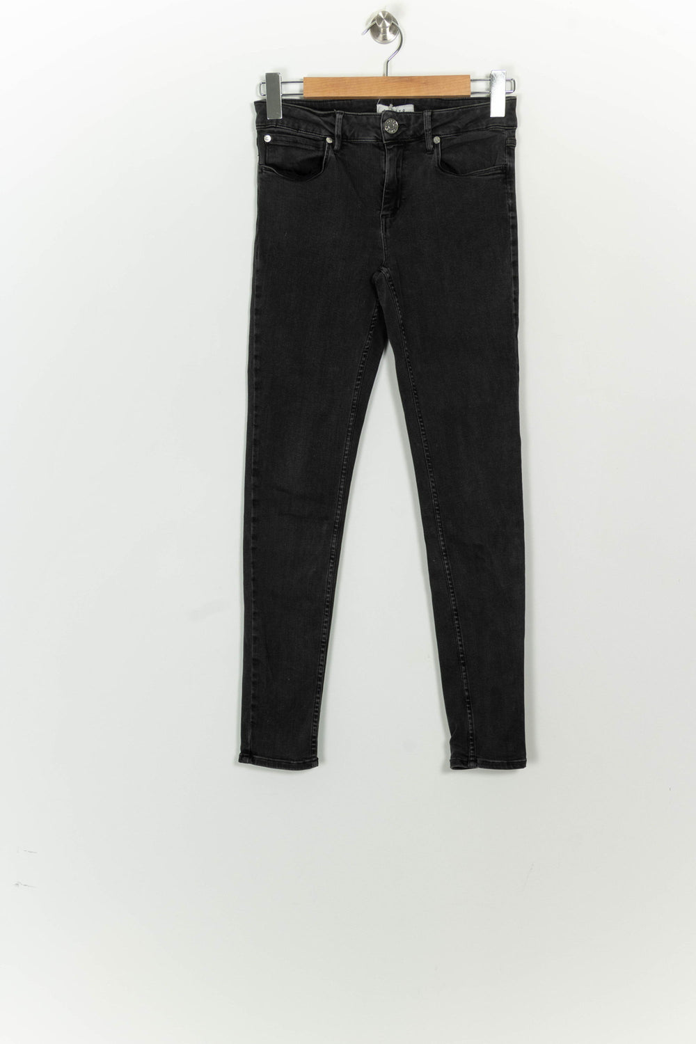 Jean Gris Foncé - Taille S/36 de la marque Sandro | PARAD125712 - Vendu par Paradigme - Image 2