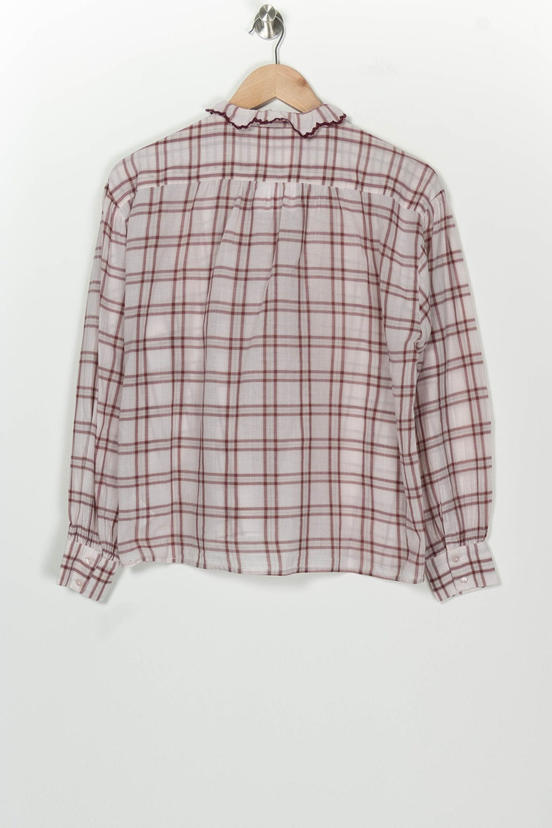 Chemise Rose et Bordeaux - Taille S/36 de la marque Suncoo | PARAD125720 - Vendu par Paradigme - Image 5