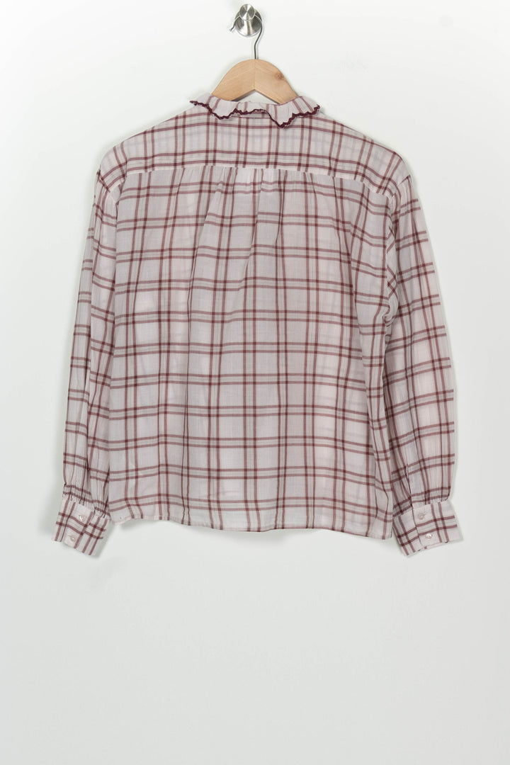Chemise Rose et Bordeaux - Taille S/36 de la marque Suncoo | PARAD125720 - Vendu par Paradigme - Image 5