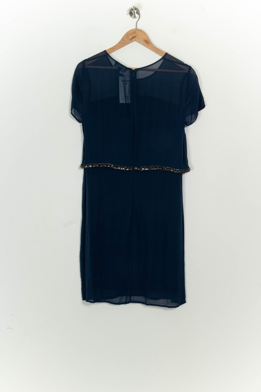 Robe Midi Bleue - Taille XL/42 de la marque Caroll | PARAD125724 - Vendu par Paradigme - Image 5