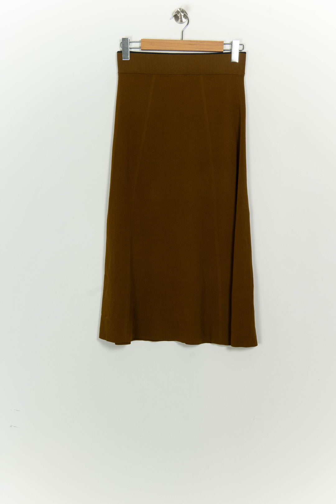 Jupe Midi Marron - Taille M/38 de la marque Comptoir des Cotonniers | PARAD125725 - Vendu par Paradigme - Image 5