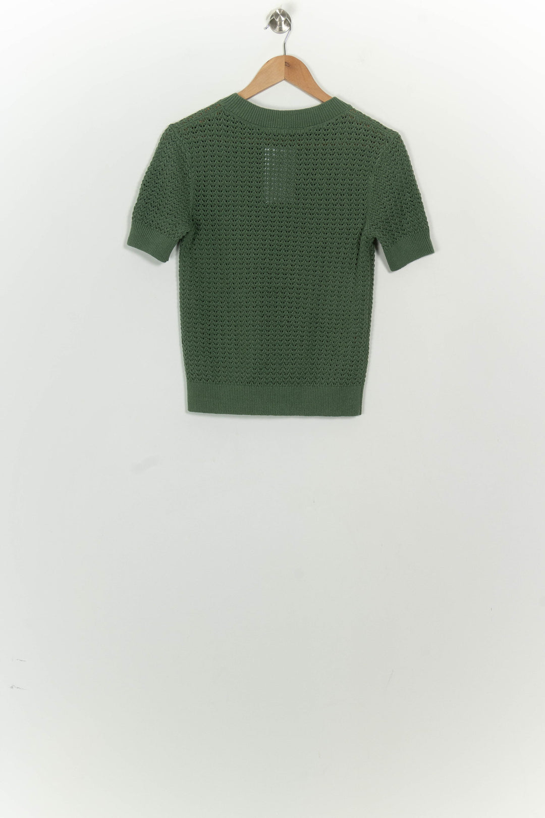Pull À Manches Courtes Vert - Taille S/36 de la marque Comptoir des Cotonniers | PARAD125728 - Vendu par Paradigme - Image 5