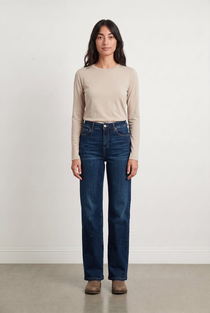 Jean Large Bleu - Taille M/38 de la marque Liu Jo | PARAD125734 - Vendu par Paradigme - Image 1