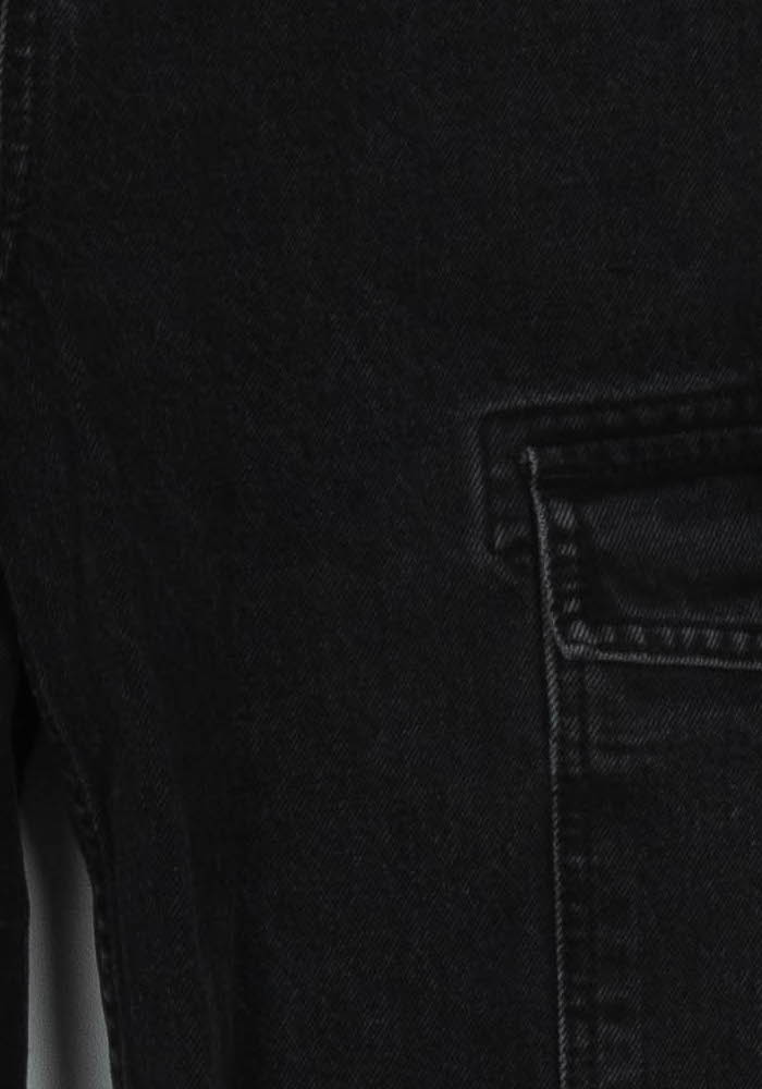 Jean Cargo Noir - Taille M/38 de la marque Liu Jo | PARAD125738 - Vendu par Paradigme - Image 3