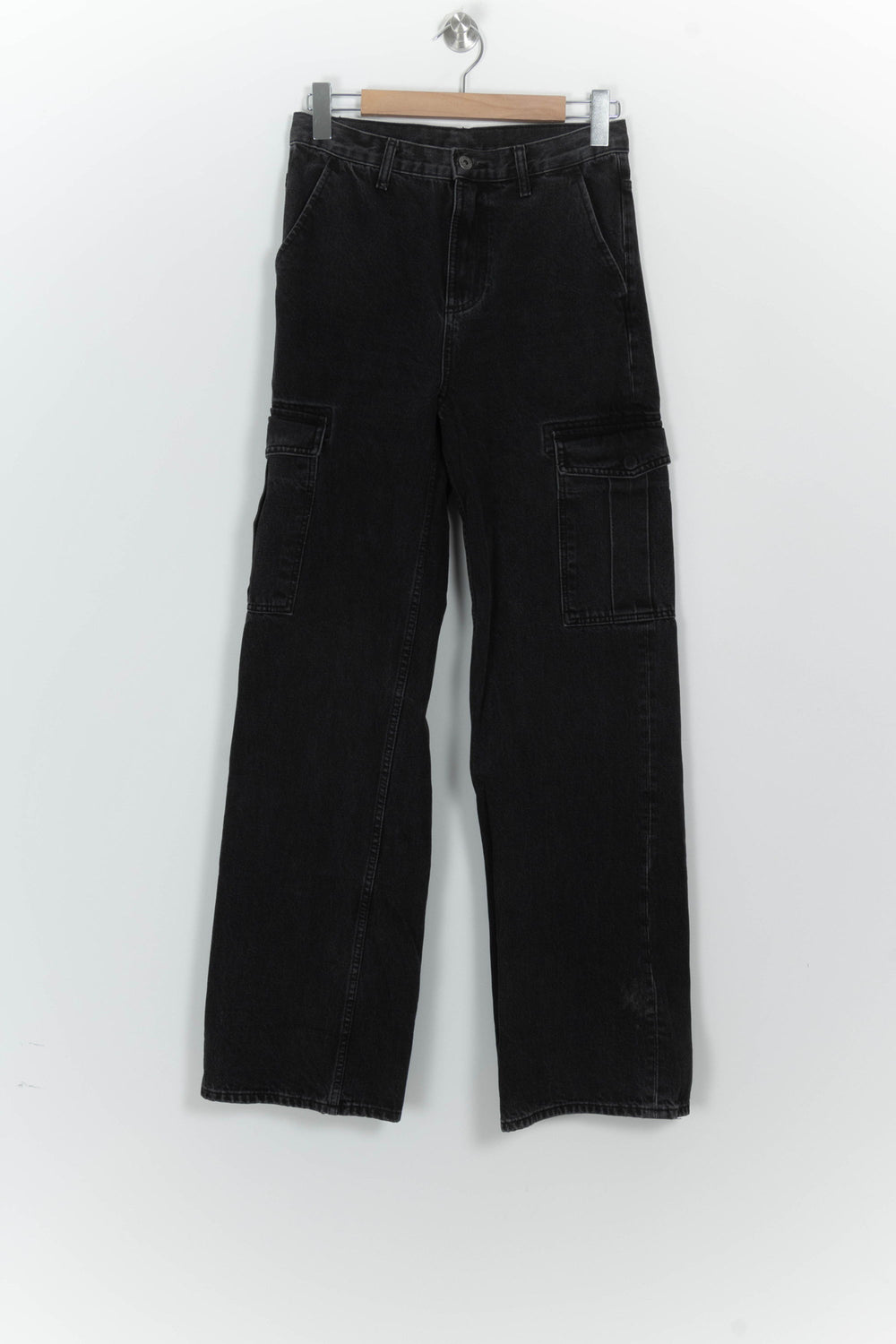 Jean Cargo Noir - Taille M/38 de la marque Liu Jo | PARAD125738 - Vendu par Paradigme - Image 2