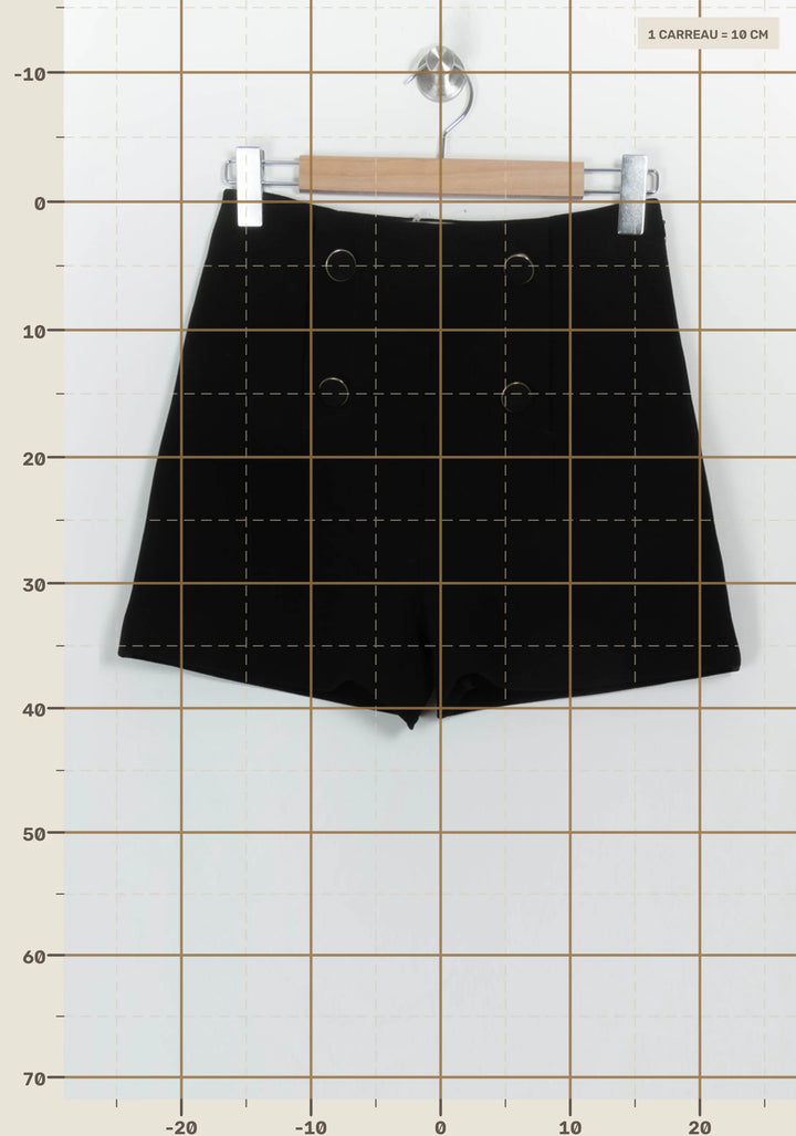 Short Noir - Taille M/38 de la marque Vanessa Bruno | PARAD125740 - Vendu par Paradigme - Image 4