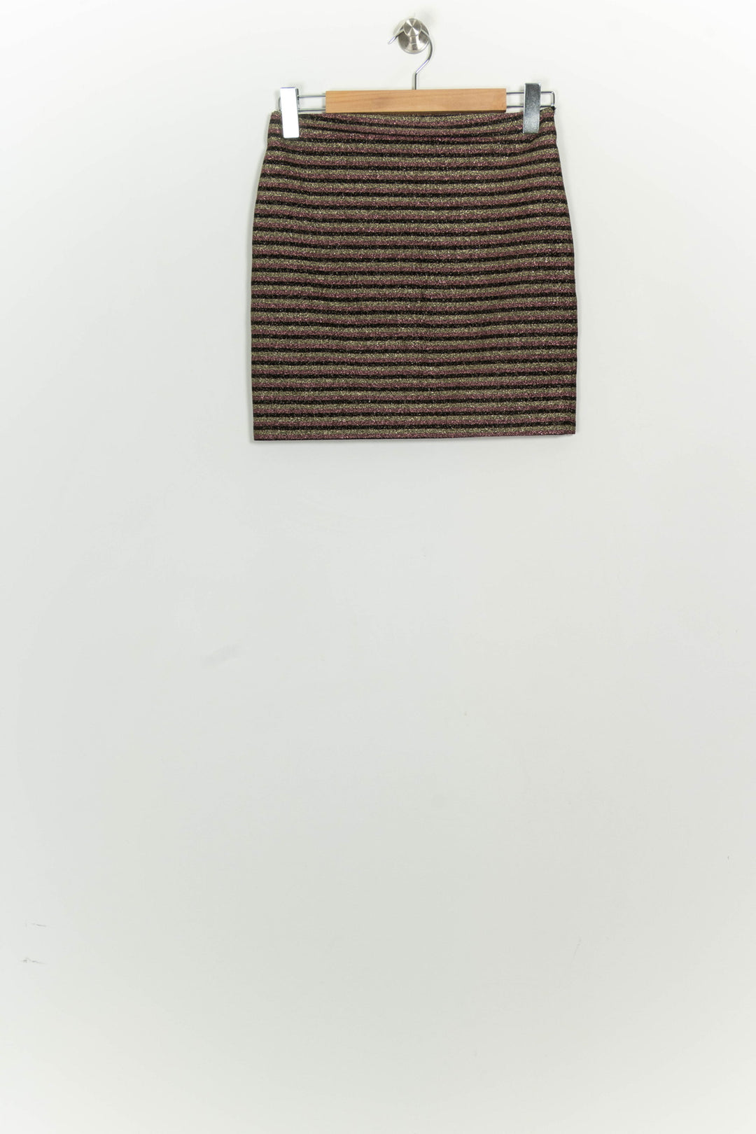 Jupe Courte Noire et Rose - Taille S/36 de la marque Sézane | PARAD125741 - Vendu par Paradigme - Image 5