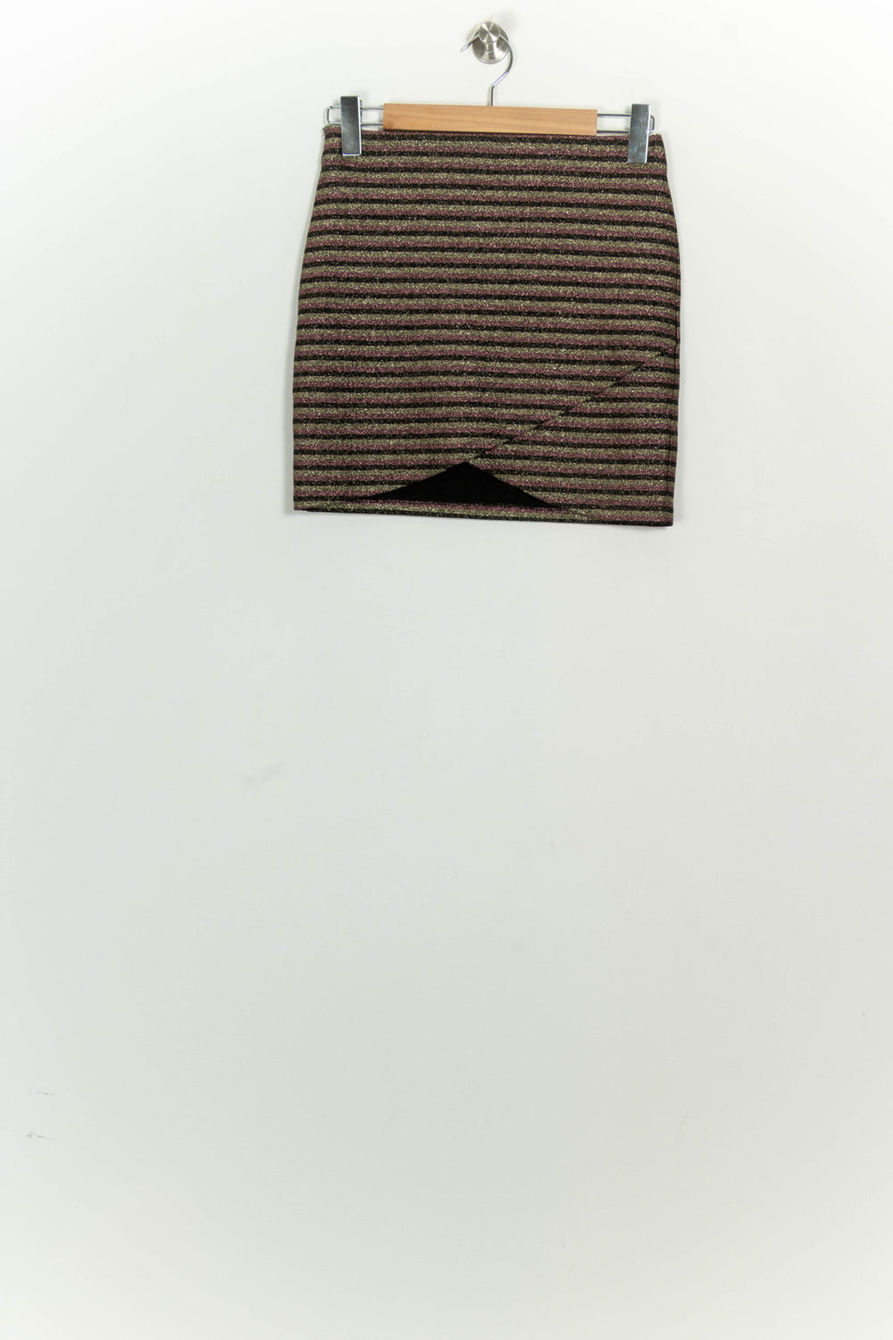 Jupe Courte Noire et Rose - Taille S/36 de la marque Sézane | PARAD125741 - Vendu par Paradigme - Image 2