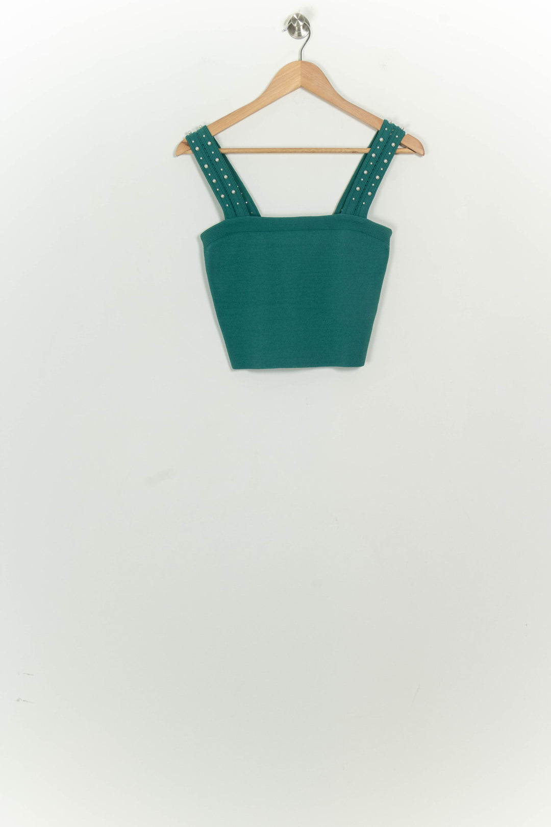 Débardeur Vert - Taille M/38 de la marque Sandro | PARAD125746 - Vendu par Paradigme - Image 2