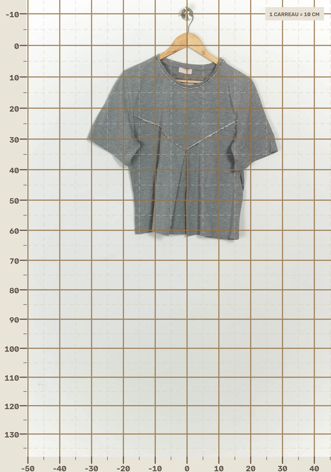Tee-shirt Gris - Taille L/40 de la marque Liu Jo | PARAD125749 - Vendu par Paradigme - Image 4