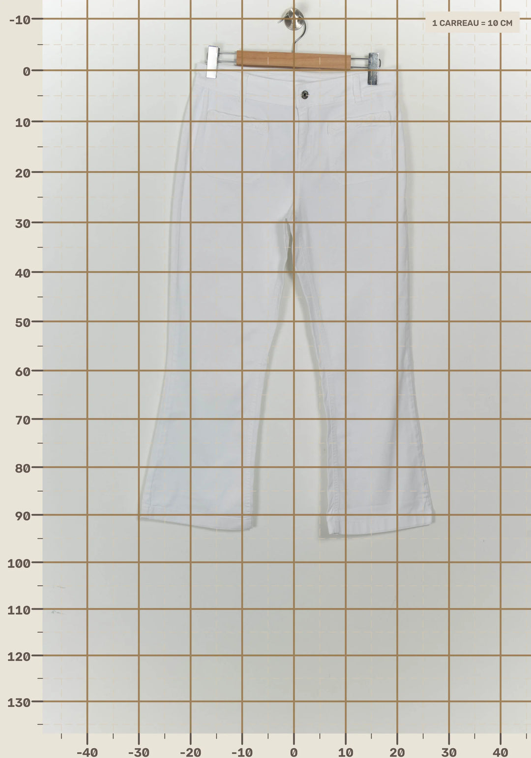 Jean Blanc - Taille XXS/32 de la marque Liu Jo | PARAD125751 - Vendu par Paradigme - Image 4