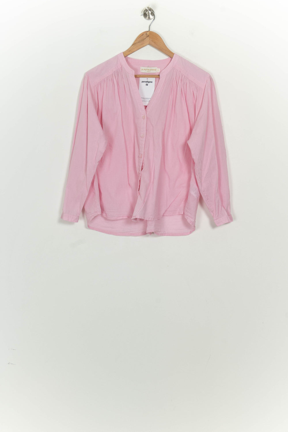 Chemisier Rose - Taille M/38 de la marque La Petite Etoile | PARAD125752 - Vendu par Paradigme - Image 2
