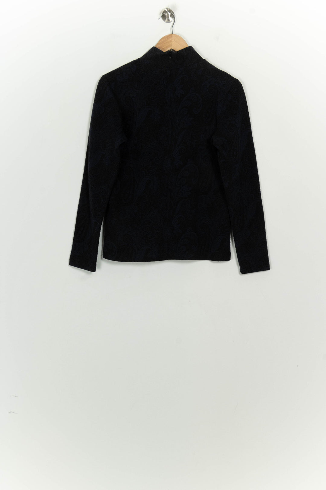 Pull À Col Montant Bleu - Taille M/38 de la marque La Fée Maraboutée | PARAD125758 - Vendu par Paradigme - Image 5