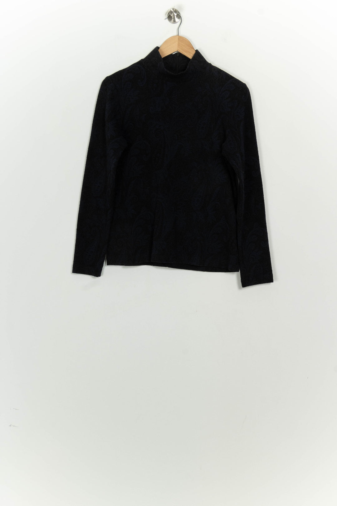 Pull À Col Montant Bleu - Taille M/38 de la marque La Fée Maraboutée | PARAD125758 - Vendu par Paradigme - Image 2