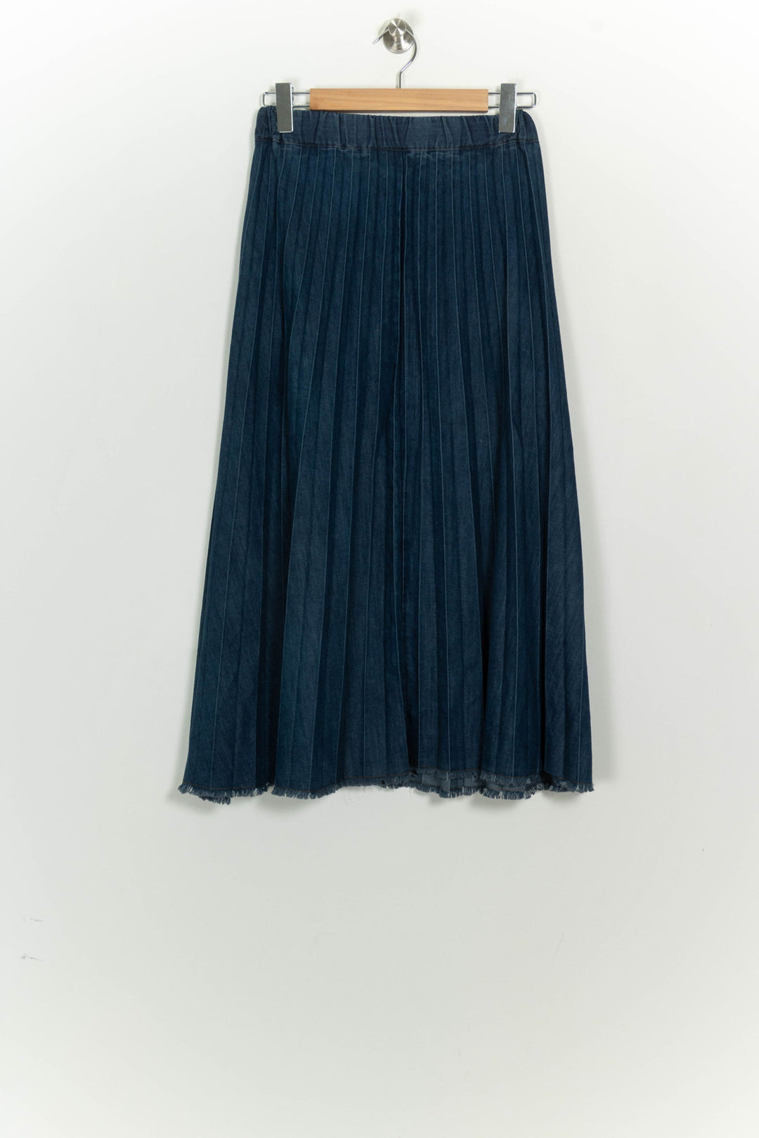 Jupe Plissée Bleue - Taille M/38 de la marque La Fée Maraboutée | PARAD125759 - Vendu par Paradigme - Image 5