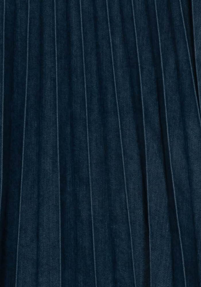 Jupe Plissée Bleue - Taille M/38 de la marque La Fée Maraboutée | PARAD125759 - Vendu par Paradigme - Image 3