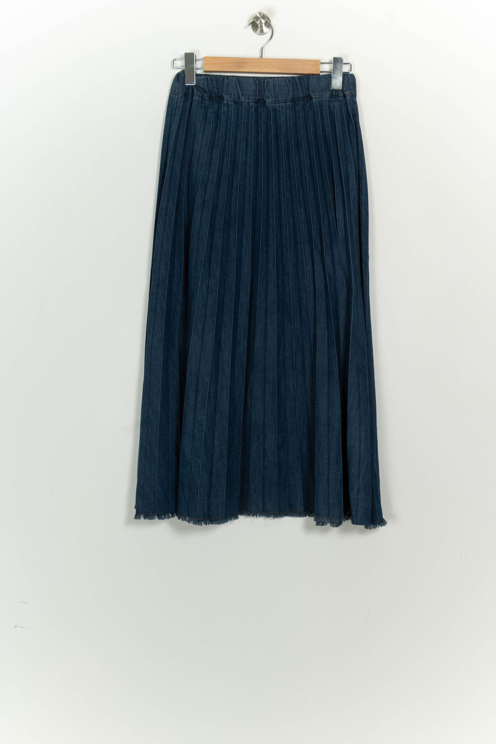 Jupe Plissée Bleue - Taille M/38 de la marque La Fée Maraboutée | PARAD125759 - Vendu par Paradigme - Image 2