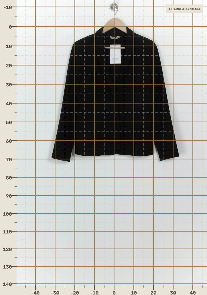Blazer Noir - Taille L/40 de la marque Kookai | PARAD125766 - Vendu par Paradigme - Image 4