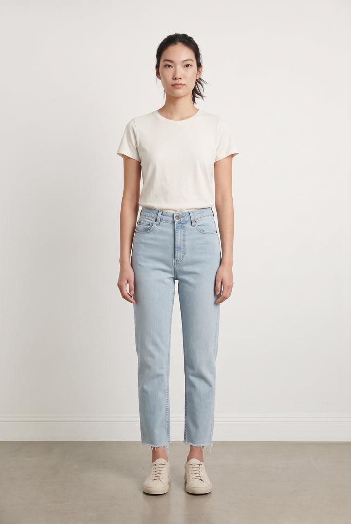 Jean Droit Bleu Clair - Taille M/38 de la marque Kookai | PARAD125770 - Vendu par Paradigme - Image 1