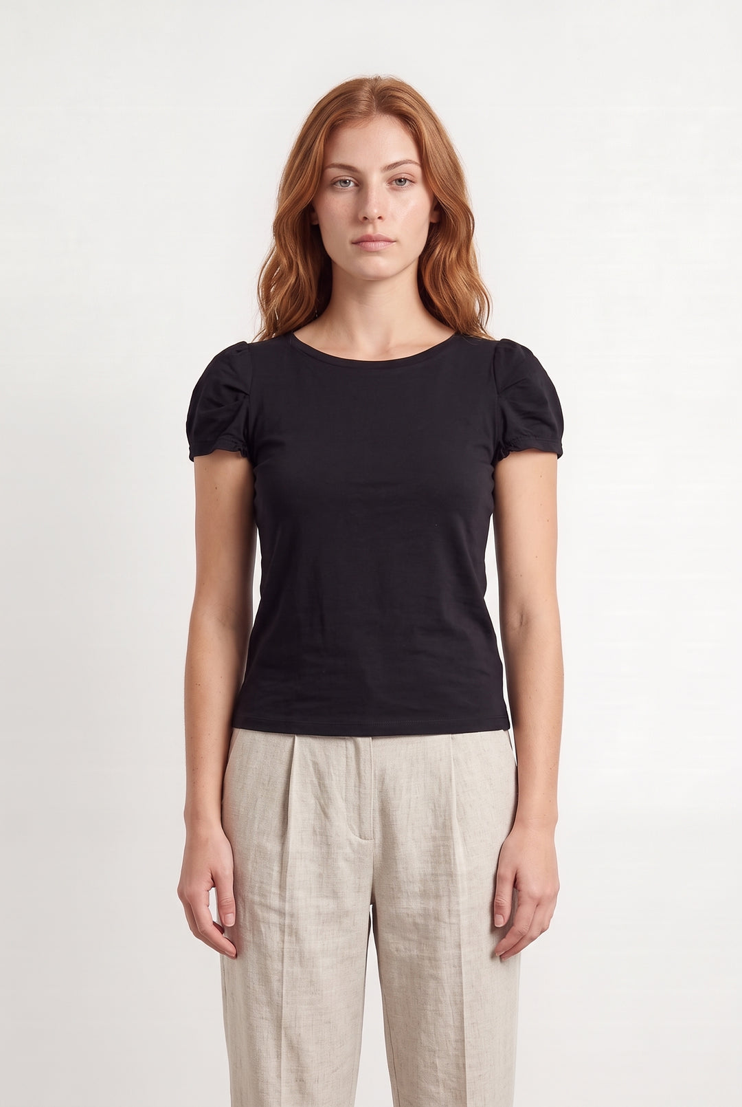 T-Shirt Noir - Taille S/36 de la marque Maje | PARAD125774 - Vendu par Paradigme - Image 1