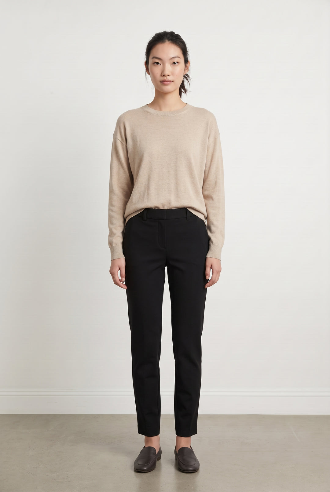 Pantalon Noir - Taille S/36 de la marque Caroll | PARAD125777 - Vendu par Paradigme - Image 1
