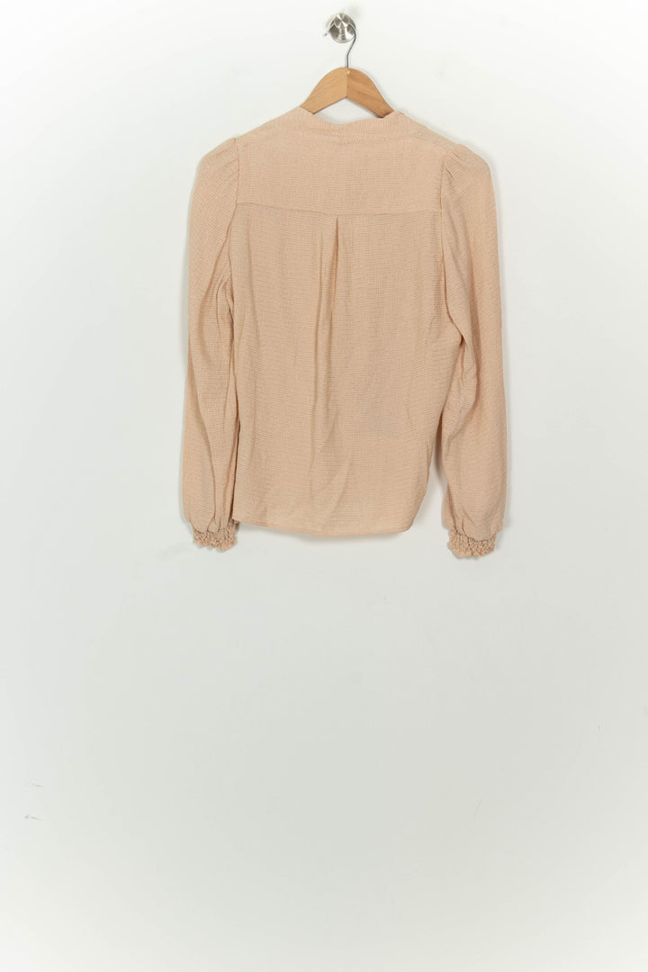 Blouse Portefeuille Rose - Taille S/36 de la marque Sézane | PARAD125781 - Vendu par Paradigme - Image 5