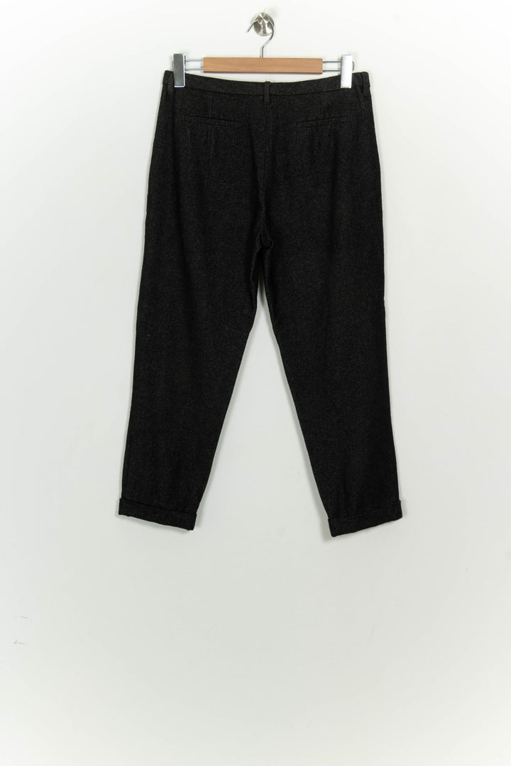Pantalon De Costume Gris Foncé - Taille L/40 de la marque Max Mara | PARAD125782 - Vendu par Paradigme - Image 5