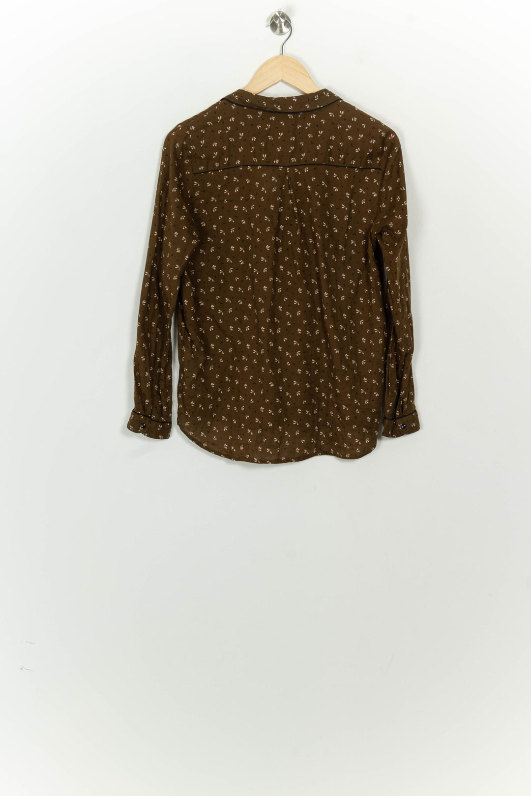 Chemise Marron - Taille S/36 de la marque Des petits hauts | PARAD125785 - Vendu par Paradigme - Image 5
