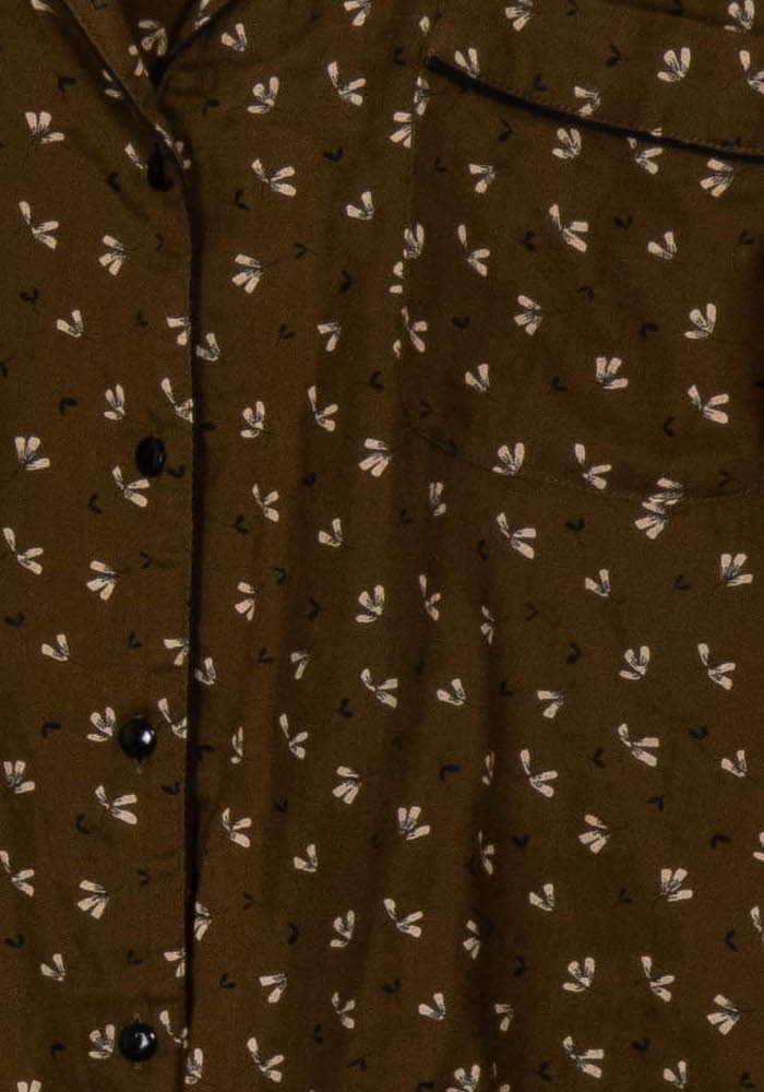 Chemise Marron - Taille S/36 de la marque Des petits hauts | PARAD125785 - Vendu par Paradigme - Image 3