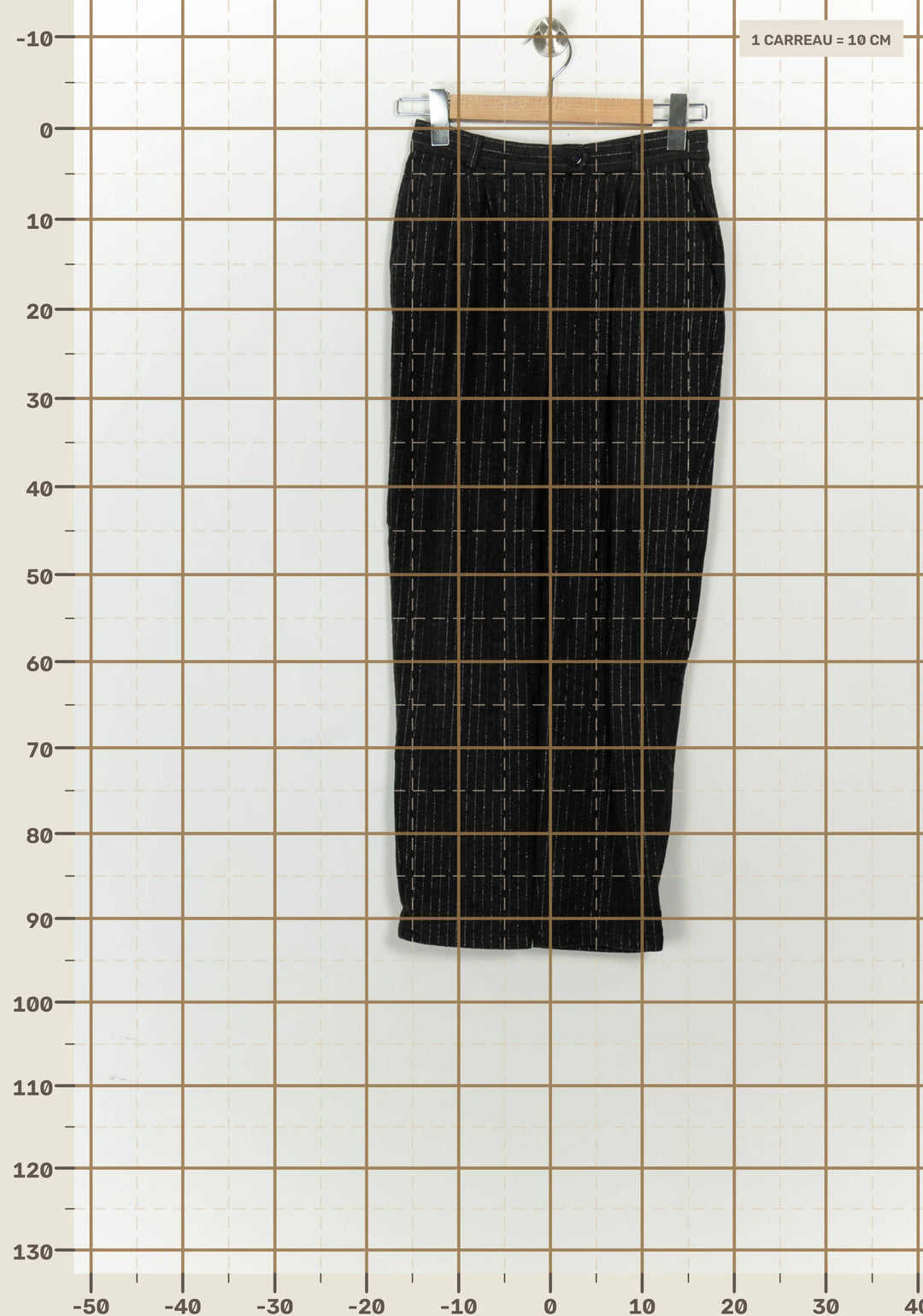 Pantalon Noir et Gris - Taille S/36 de la marque Des petits hauts | PARAD125786 - Vendu par Paradigme - Image 4