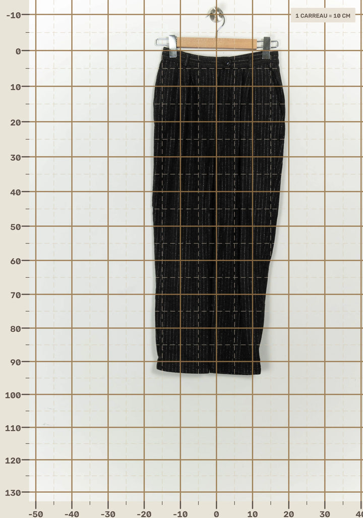Pantalon Noir et Gris - Taille S/36 de la marque Des petits hauts | PARAD125786 - Vendu par Paradigme - Image 4