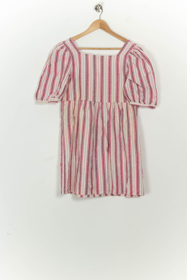 Robe Courte Rose et Blanche - Taille S/36 de la marque Balzac Paris | PARAD125787 - Vendu par Paradigme - Image 5