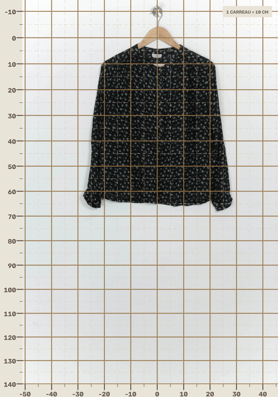 Blouse Noire - Taille S/36 de la marque Soeur | PARAD125788 - Vendu par Paradigme - Image 4