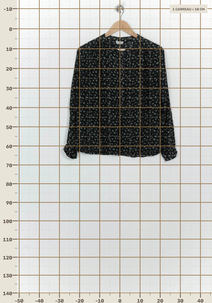 Blouse Noire - Taille S/36 de la marque Soeur | PARAD125788 - Vendu par Paradigme - Image 4