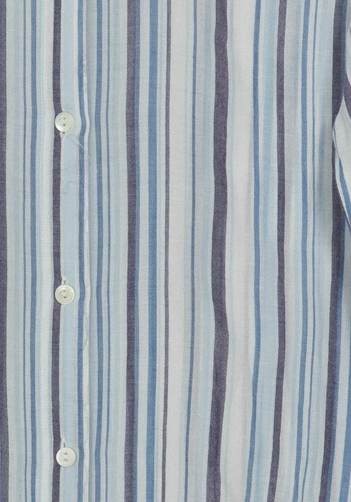Chemise Rayée Bleue et Blanche - Taille XS/34 de la marque Diega | PARAD125796 - Vendu par Paradigme - Image 3