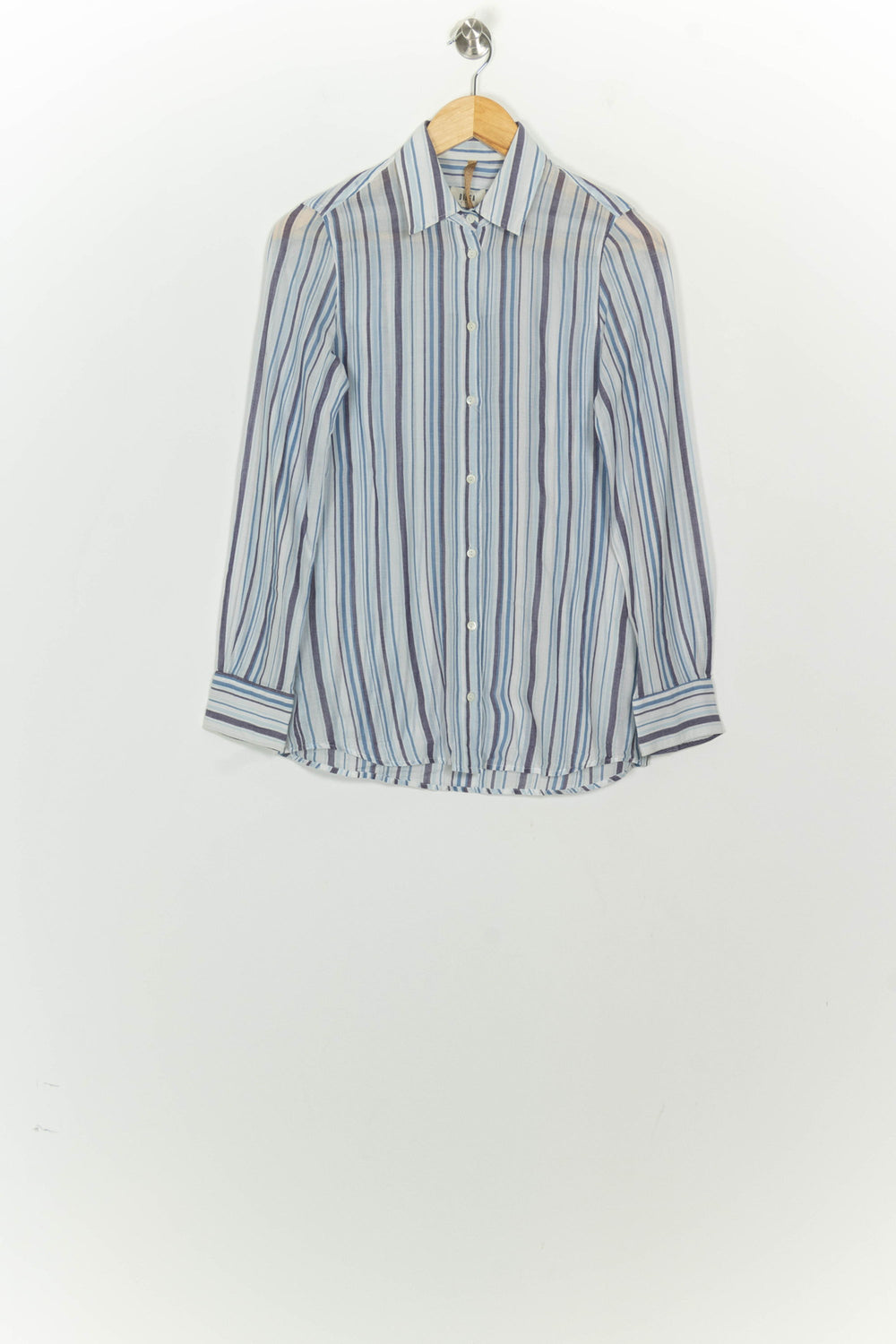 Chemise Rayée Bleue et Blanche - Taille XS/34 de la marque Diega | PARAD125796 - Vendu par Paradigme - Image 2