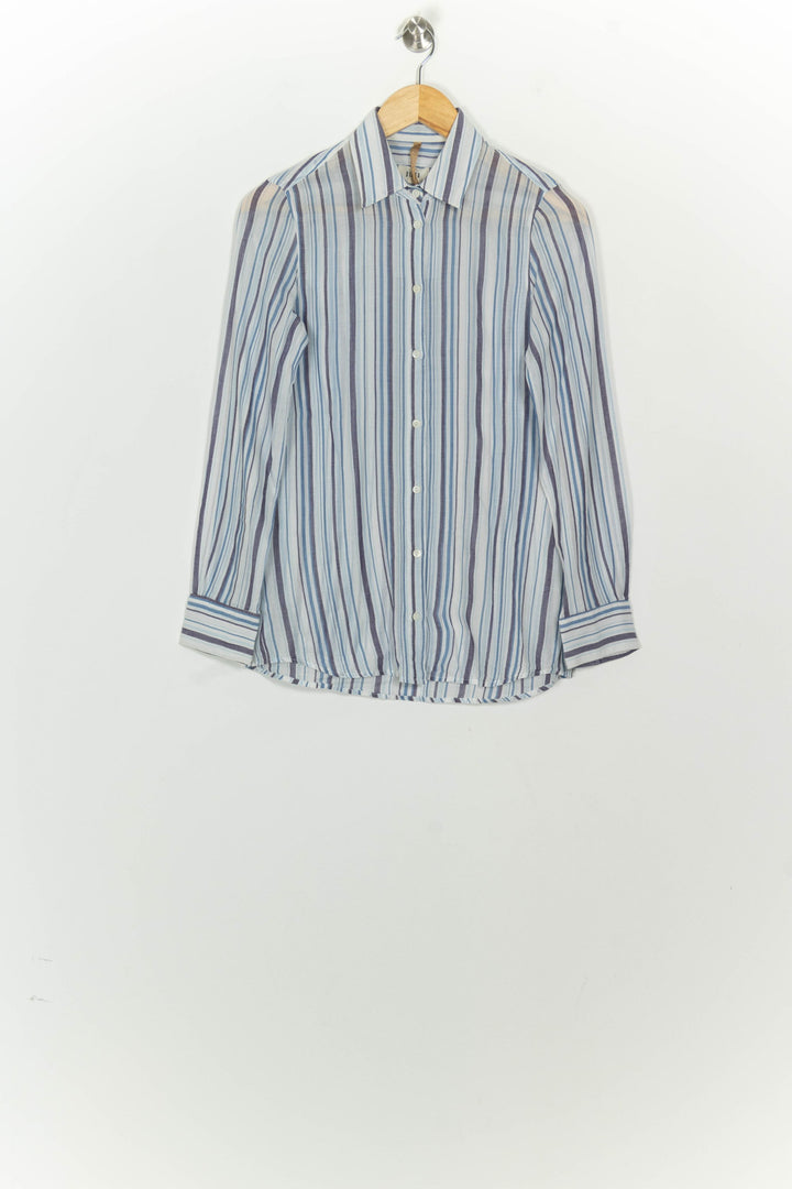 Chemise Rayée Bleue et Blanche - Taille XS/34 de la marque Diega | PARAD125796 - Vendu par Paradigme - Image 2