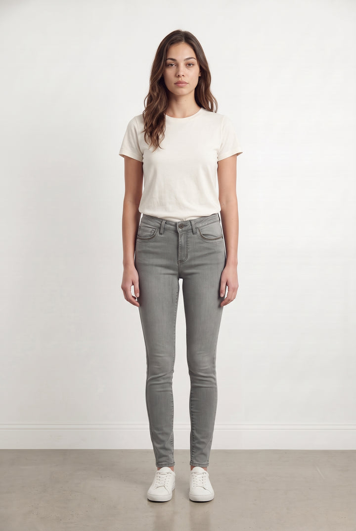 Jean Gris - Taille XS/34 de la marque IKKS | PARAD125802 - Vendu par Paradigme - Image 1