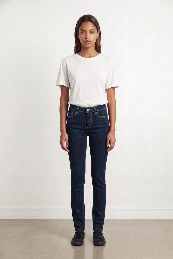 Jean Bleu Foncé - Taille XS/34 de la marque Claudie Pierlot | PARAD125804 - Vendu par Paradigme - Image 1