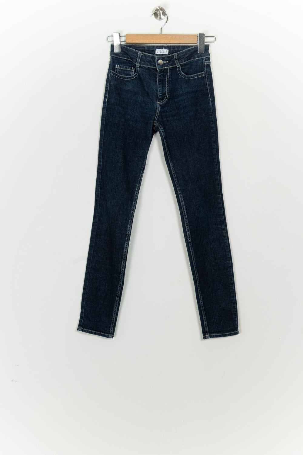 Jean Bleu Foncé - Taille XS/34 de la marque Claudie Pierlot | PARAD125804 - Vendu par Paradigme - Image 2