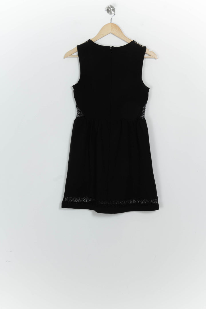 Robe Midi Noire - Taille S/36 de la marque Suncoo | PARAD125808 - Vendu par Paradigme - Image 5