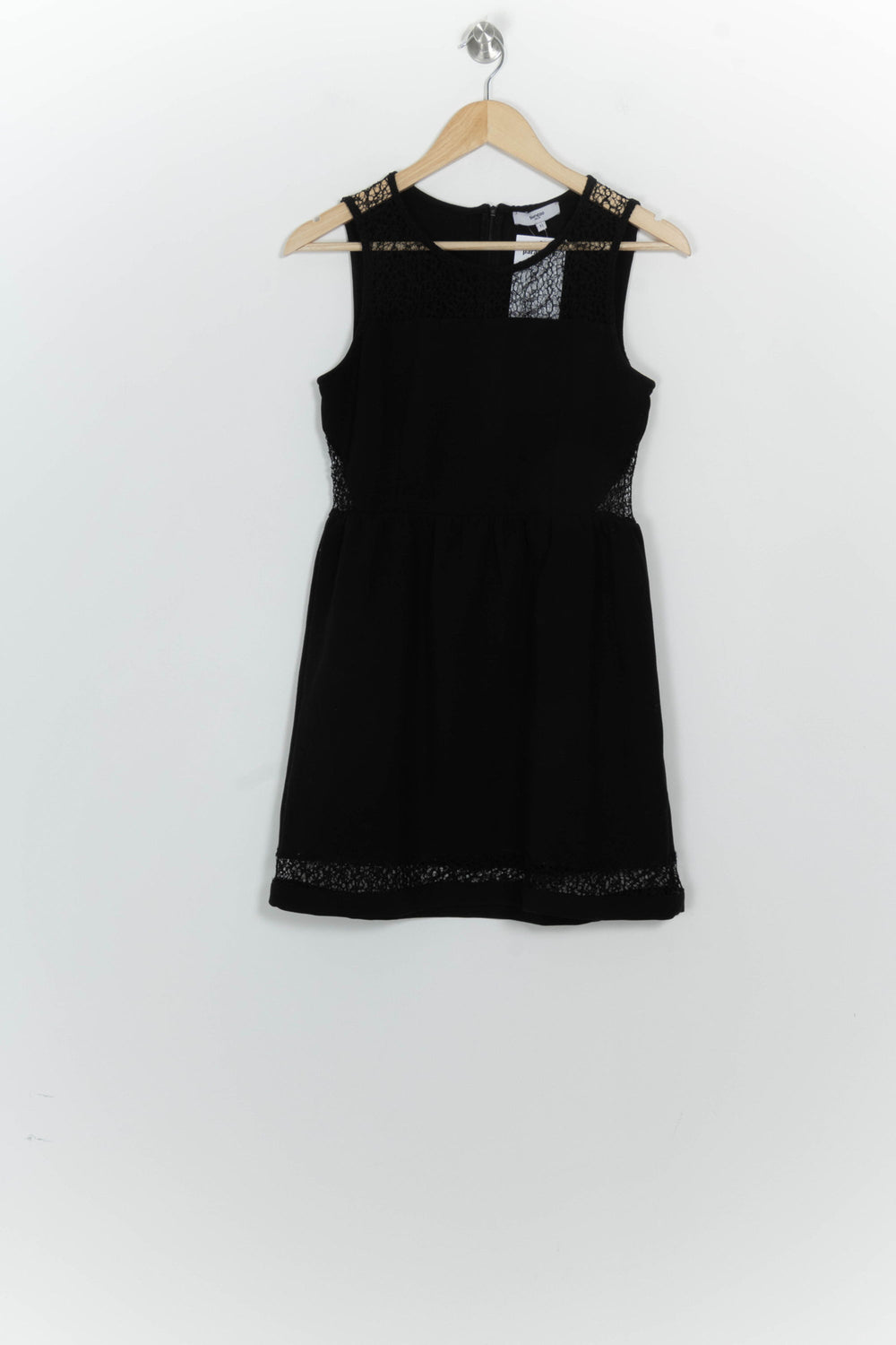 Robe Midi Noire - Taille S/36 de la marque Suncoo | PARAD125808 - Vendu par Paradigme - Image 2