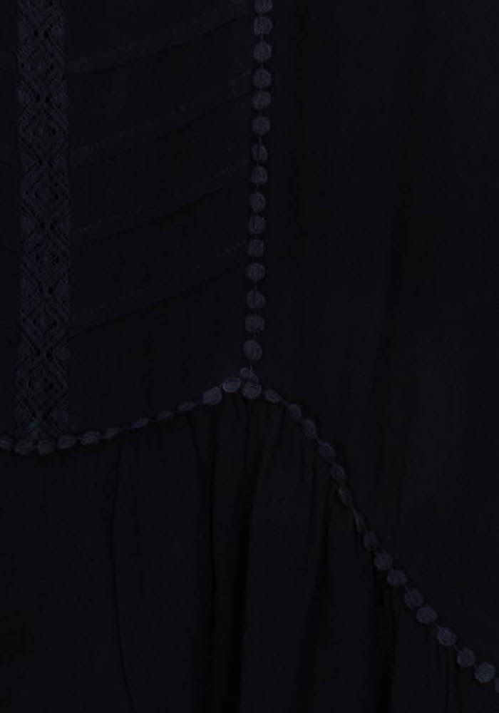 Robe Midi Noire - Taille L/40 de la marque Sud express | PARAD125809 - Vendu par Paradigme - Image 3